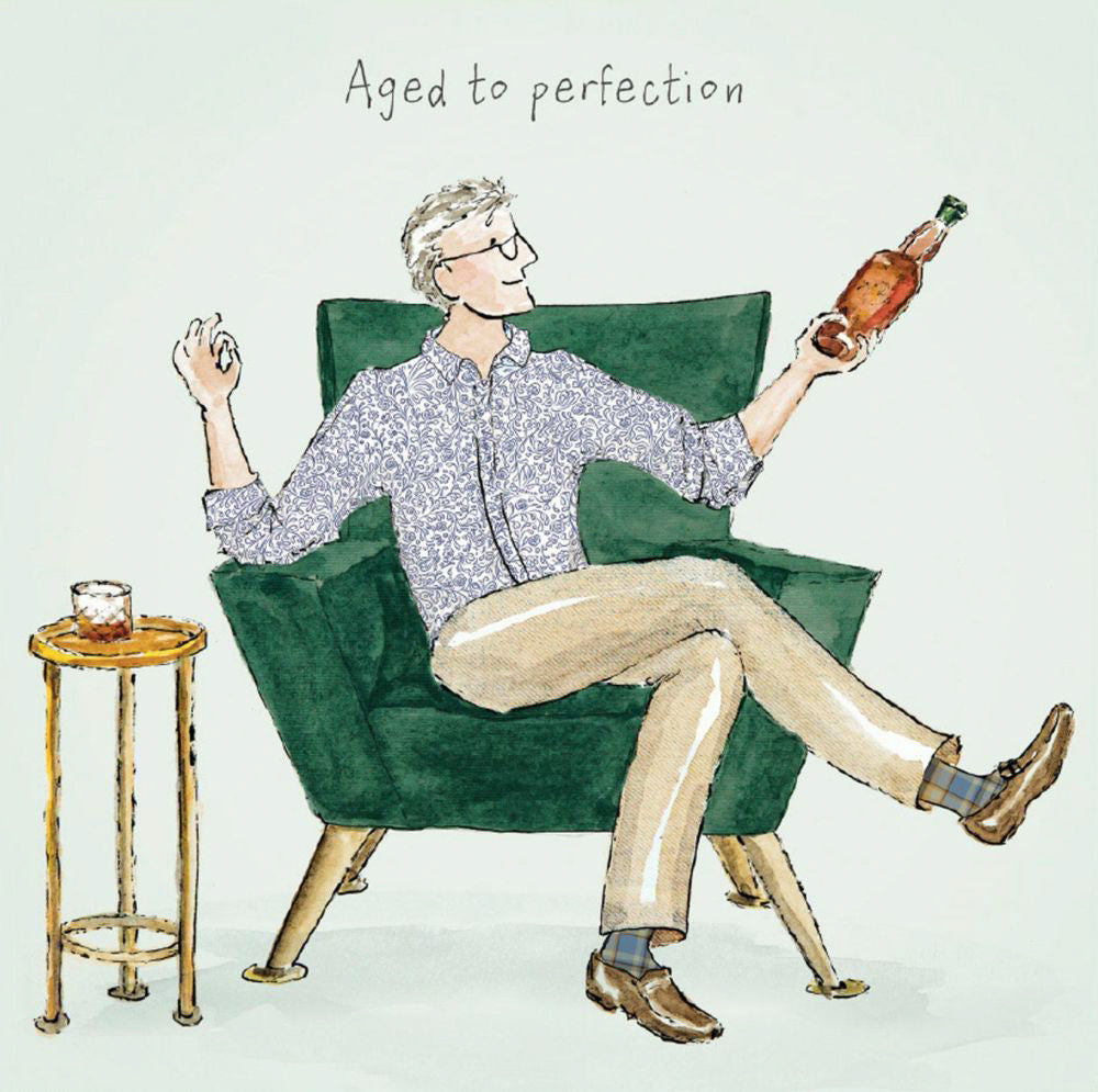 ArtBeat Aged To Perfection Birthday Card