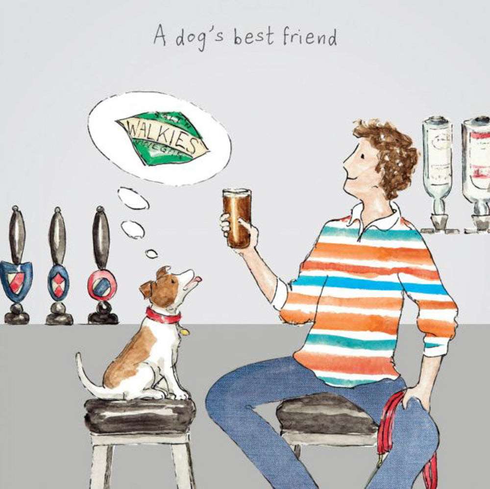 ArtBeat Dog's Best Friend Birthday Card
