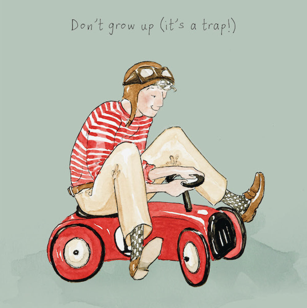 ArtBeat Don’t Grow Up Birthday Card