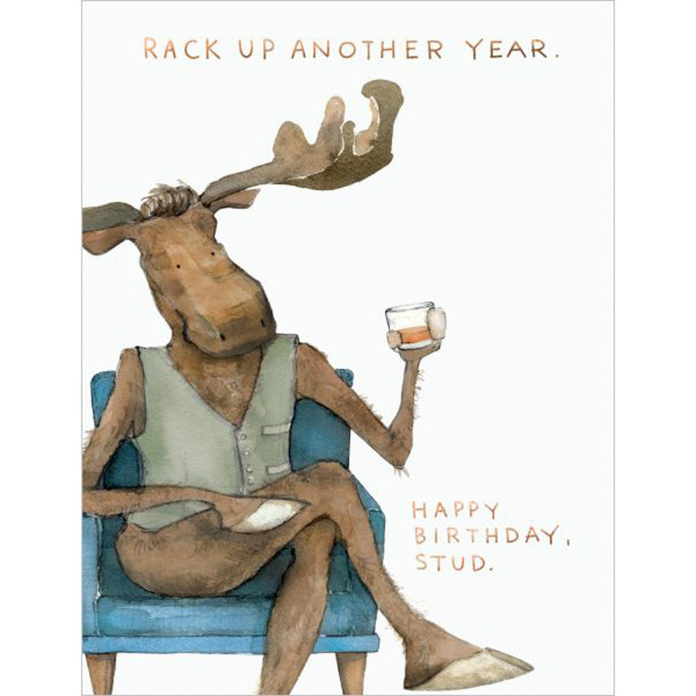 E Frances Rack Up Another Year Birthday Card