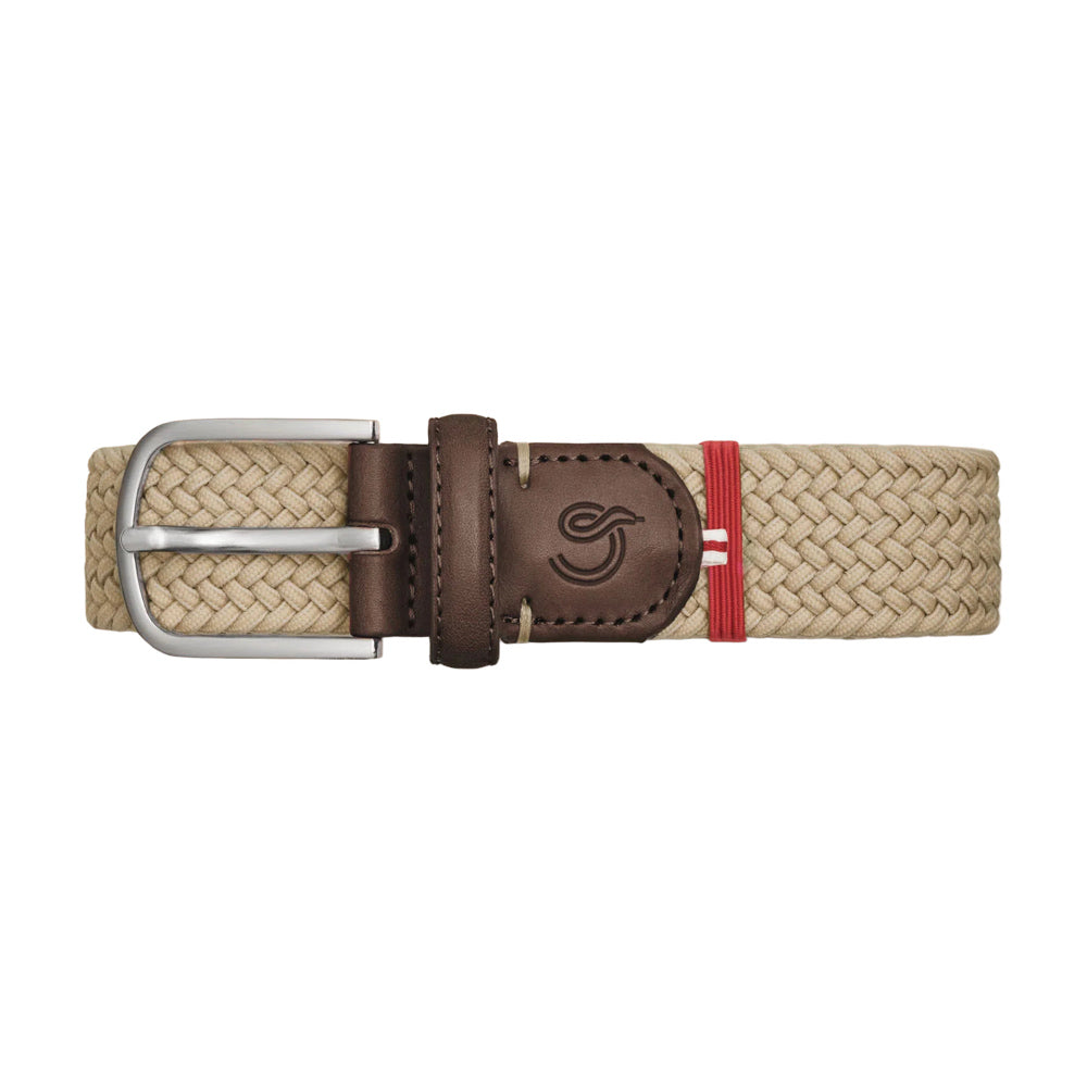 La Boucle Braided Belt - Dubai Sand