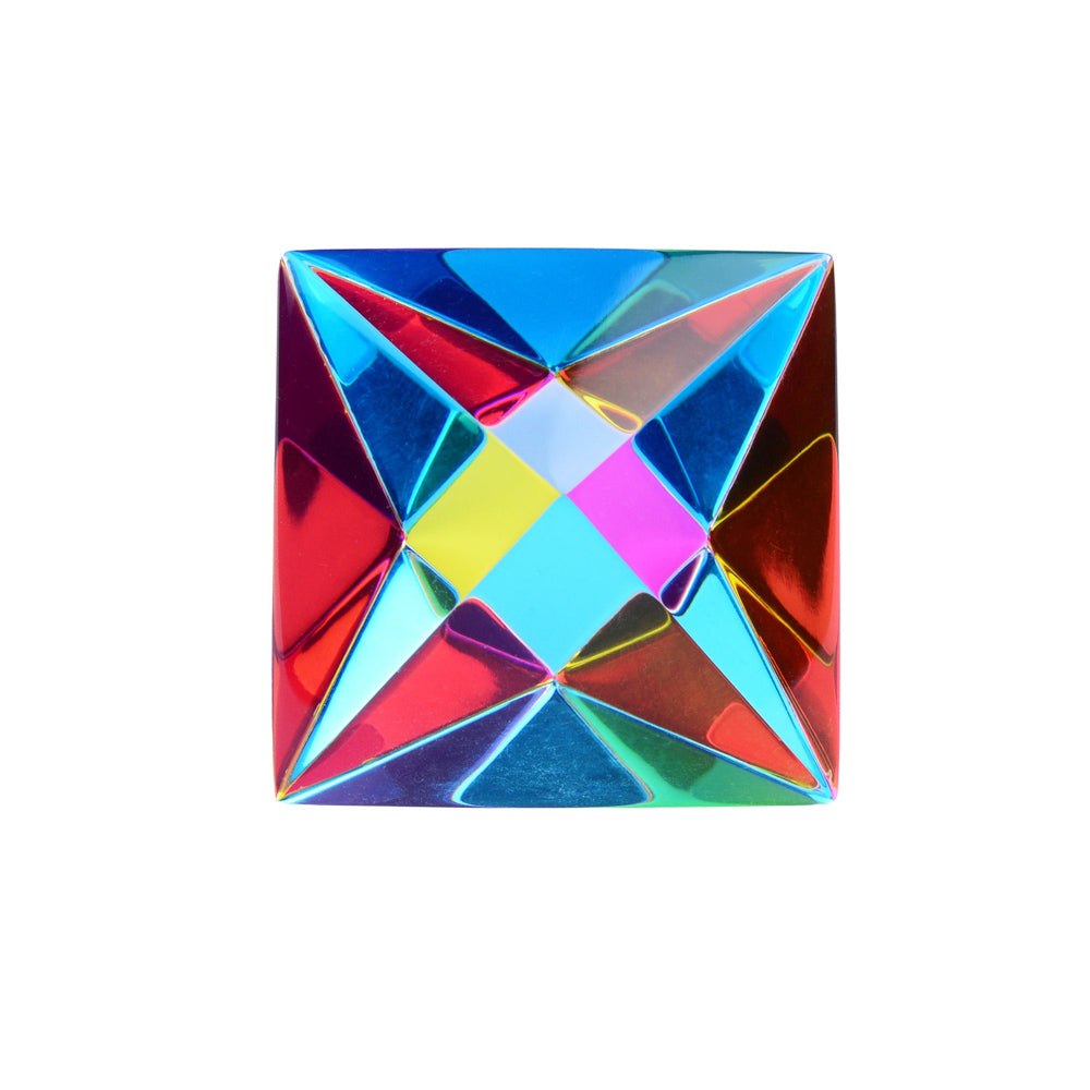Aether from CMY cubes Multi-coloured octahedron