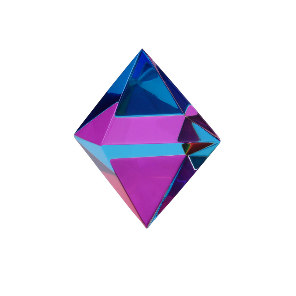 Aether from CMY cubes Multi-coloured octahedron