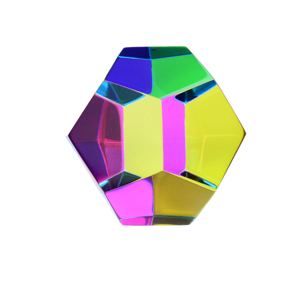 Mundus from CMY Cubes Multi-coloured dodecahedron