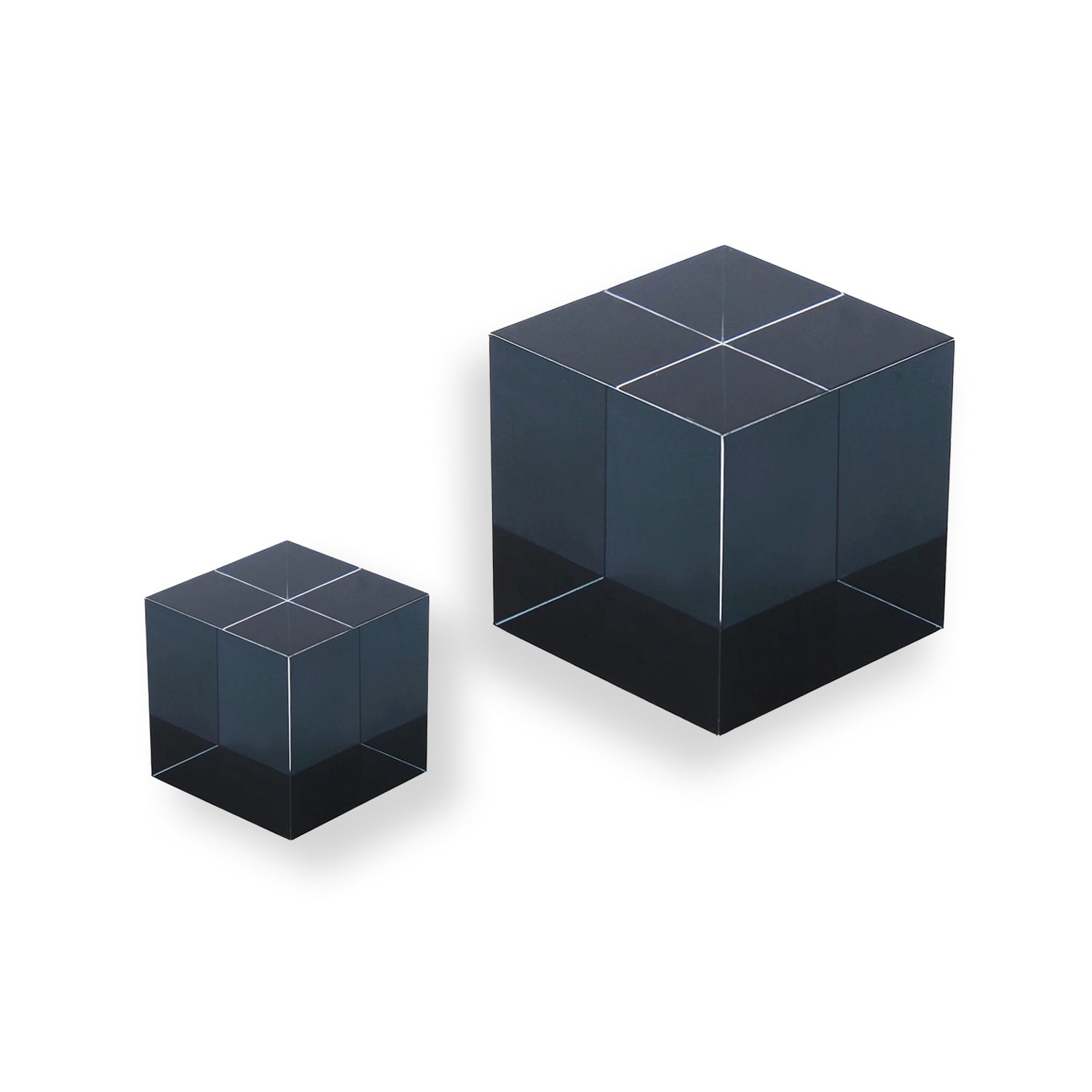 CMY K Cube - Black Cube