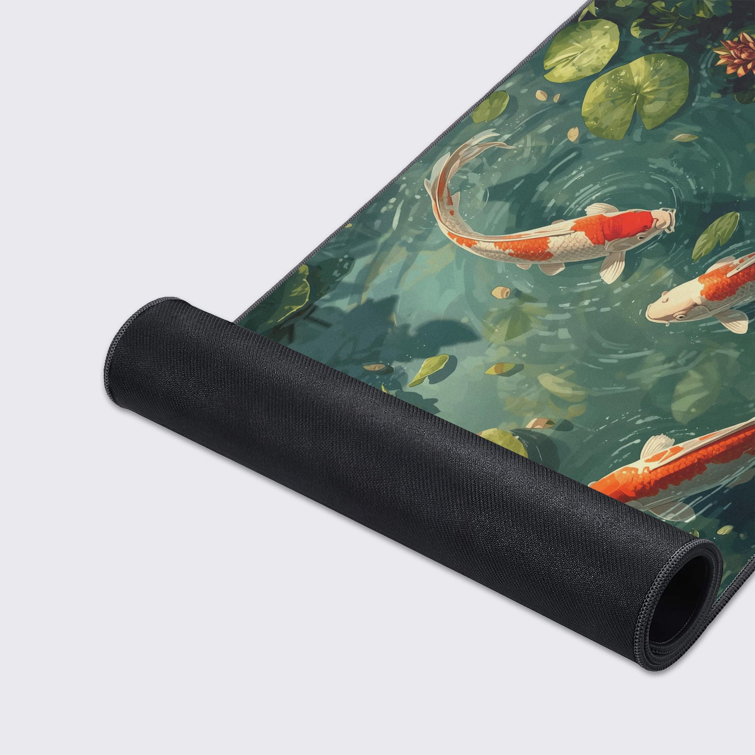 Koi Serenity Desk Pad