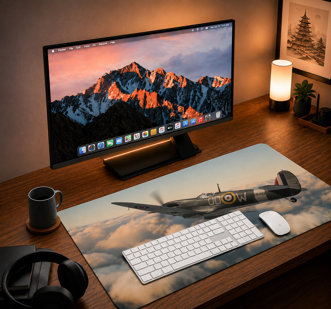 RAF Spitfire Desk Pad