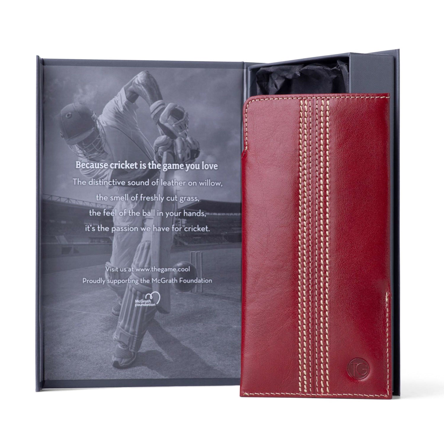 The Game Spectator Cricket Glasses Case