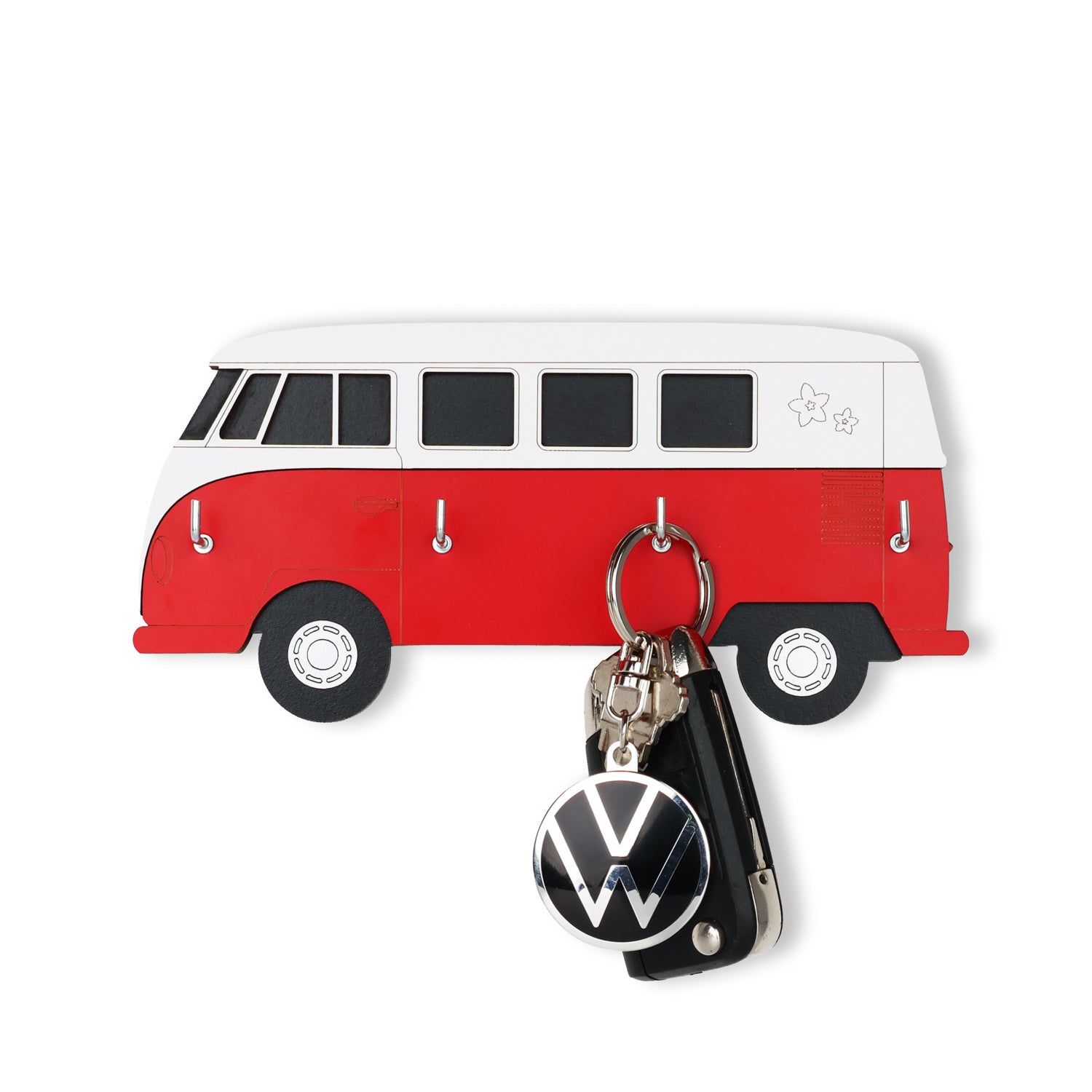 Red and white VW combi key-holder - Ian Blackwell - New Zealand