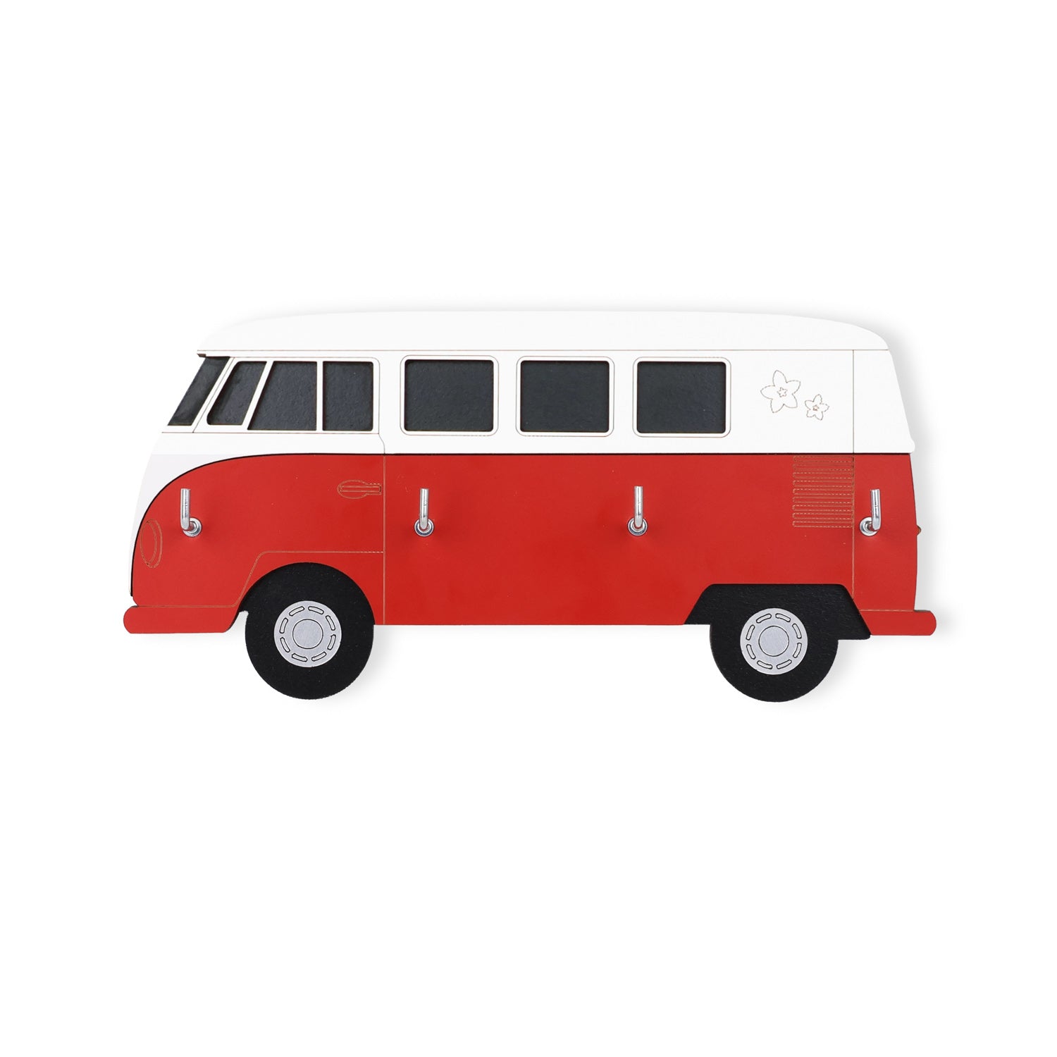 Red and white VW combi key-holder - Ian Blackwell - New Zealand