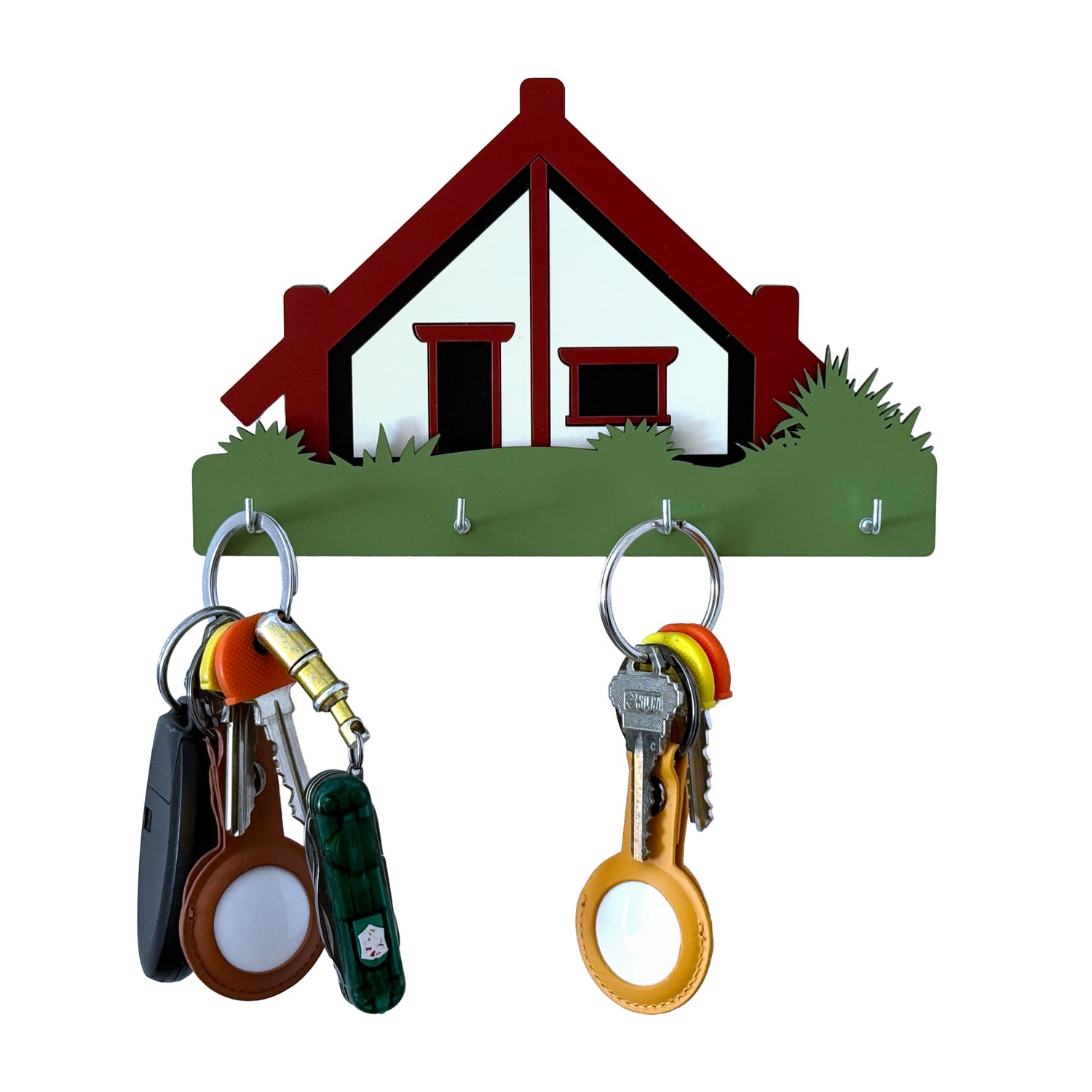 Whare Key-holder by Ian Blackwell