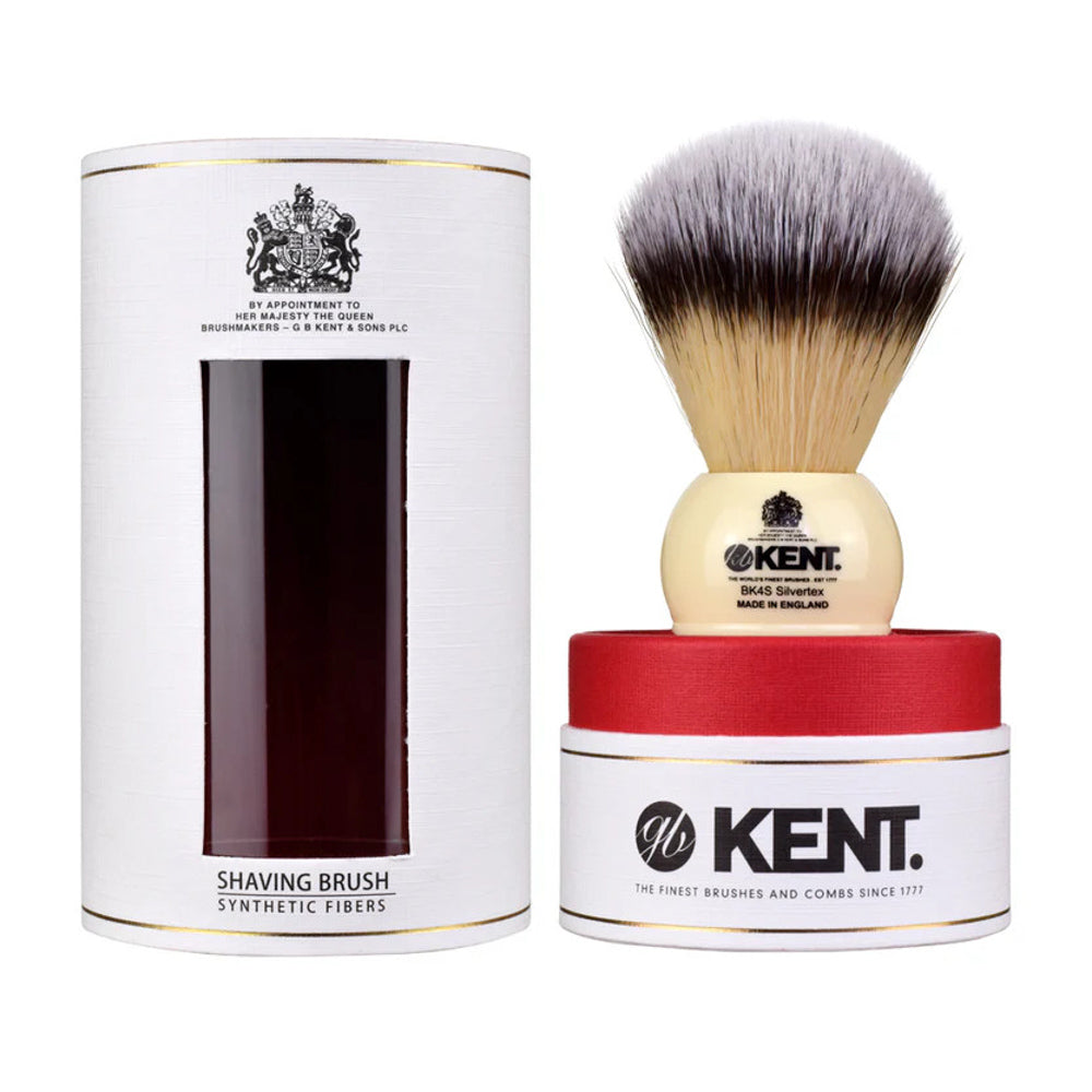 Kent Synthetic Shaving Brush - Ivory