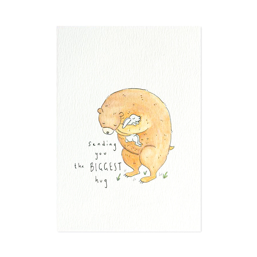 Little Difference - Biggest Hug Greeting Card