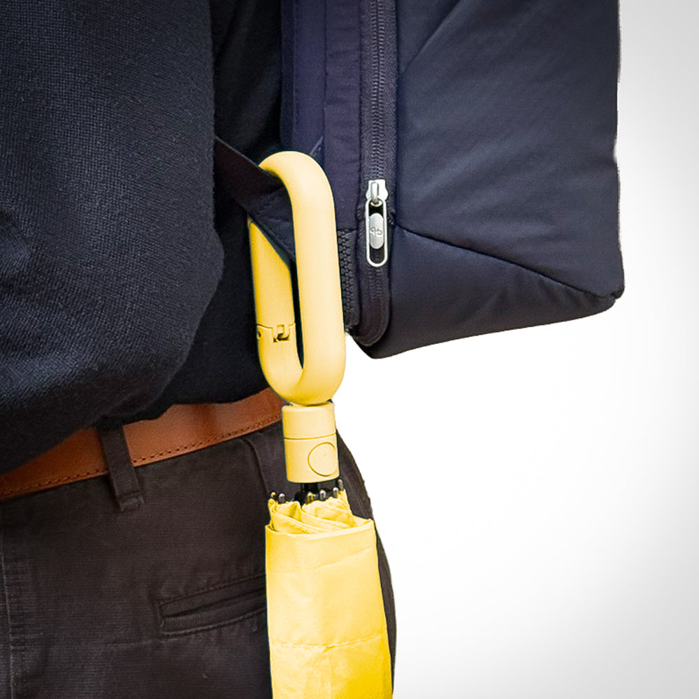 Lexon Mini Hook Umbrella - Yellow