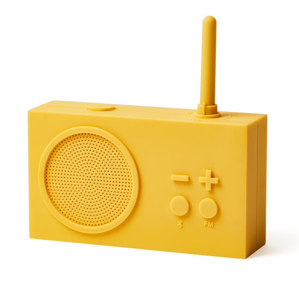 Lexon Tykho 3 Radio/Speaker - Yellow