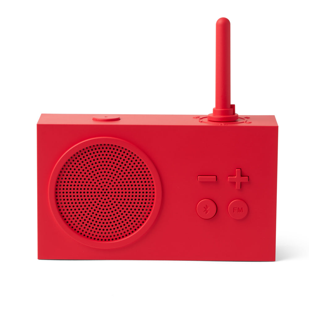 Lexon Tykho 3 Radio/Speaker - Red