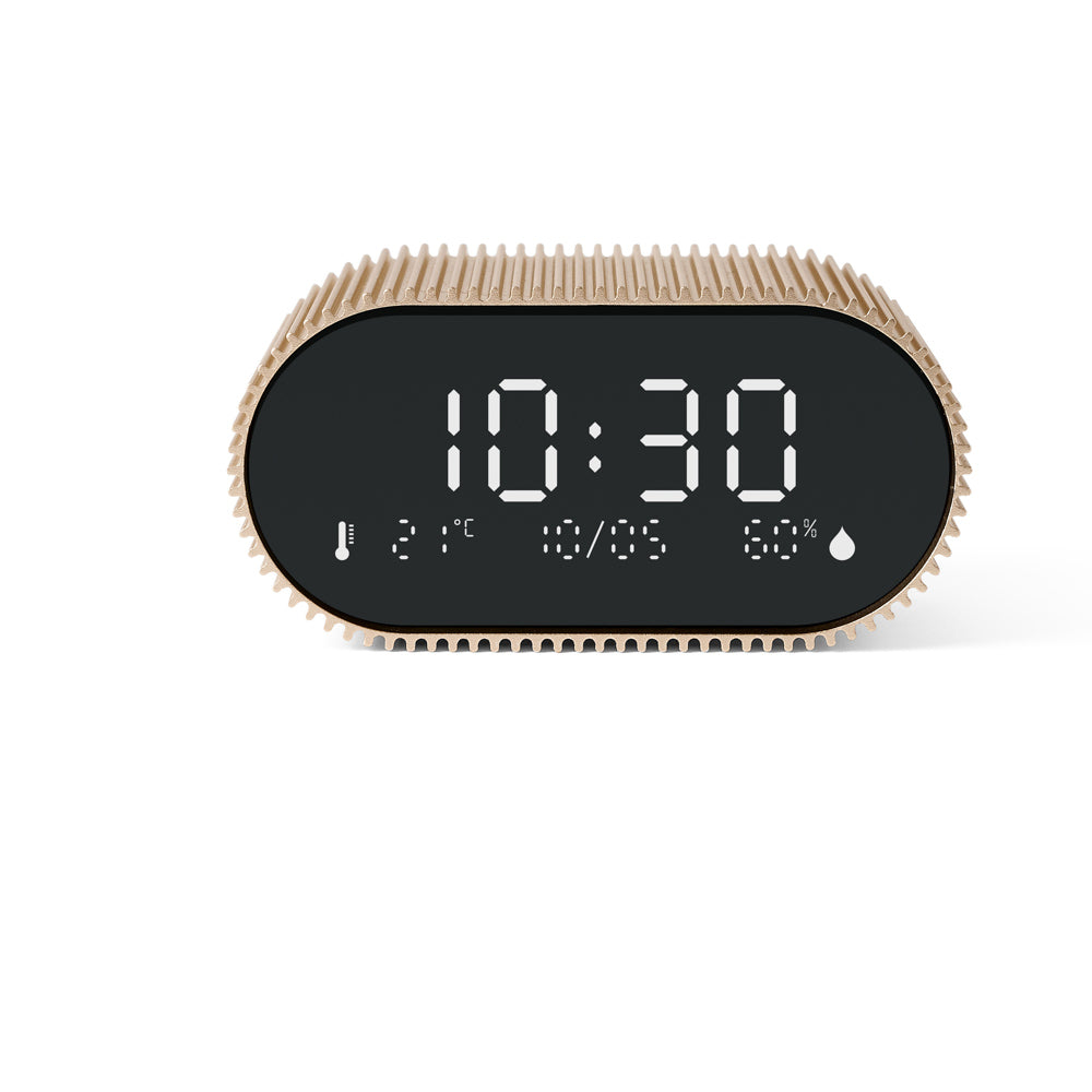 Lexon Ray Clock in Gold