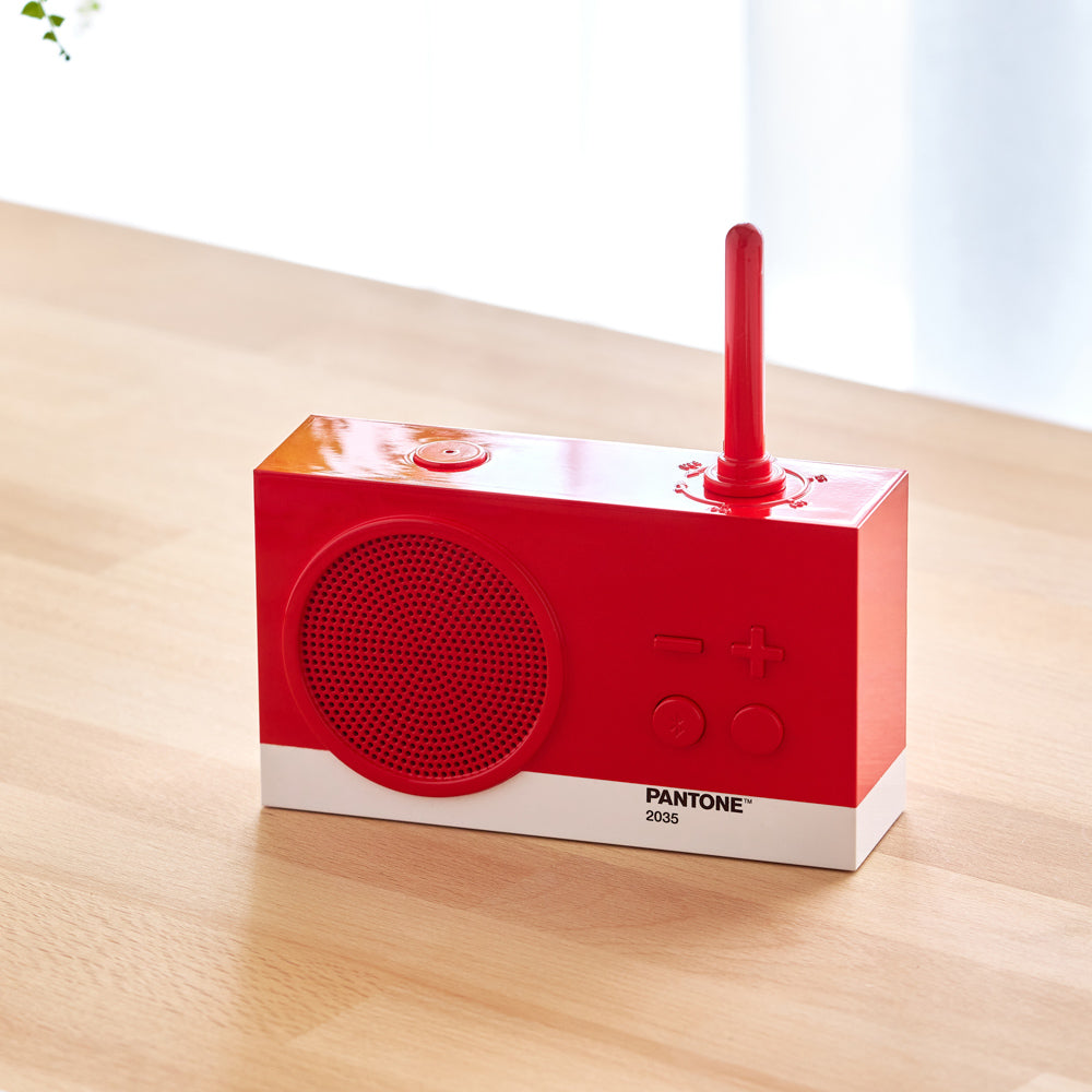 Lexon Tykho 3 Radio - Pantone Red