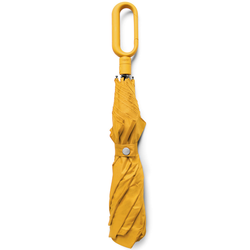 Lexon Mini Hook Umbrella - Yellow