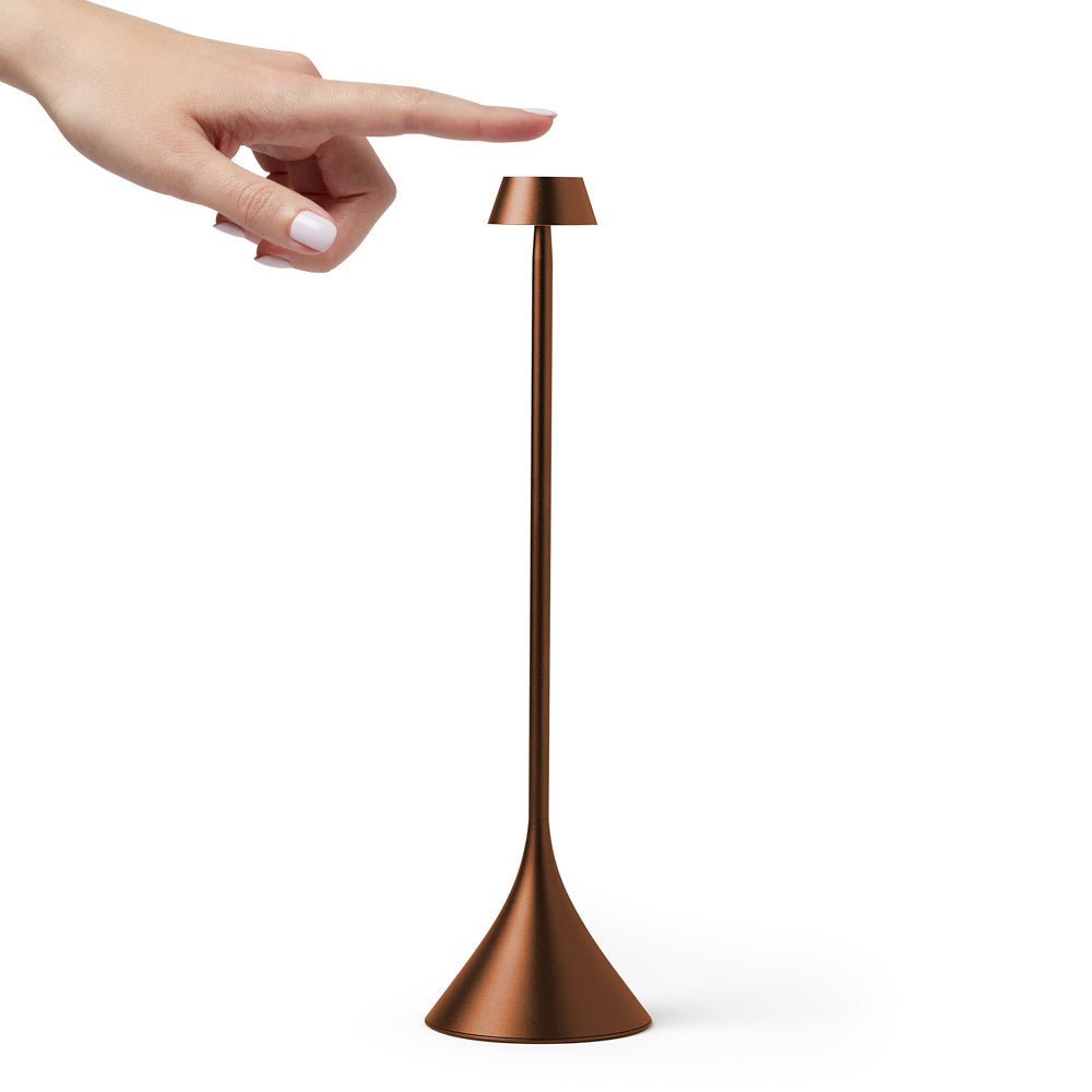 Lexon Steli Shade Rechargeable Lamp - Bronze