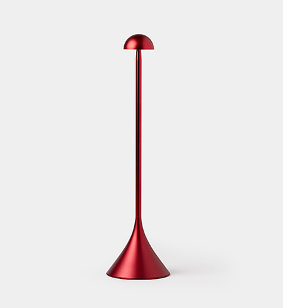 Lexon Steli Dome Rechargeable Lamp - Dark Red
