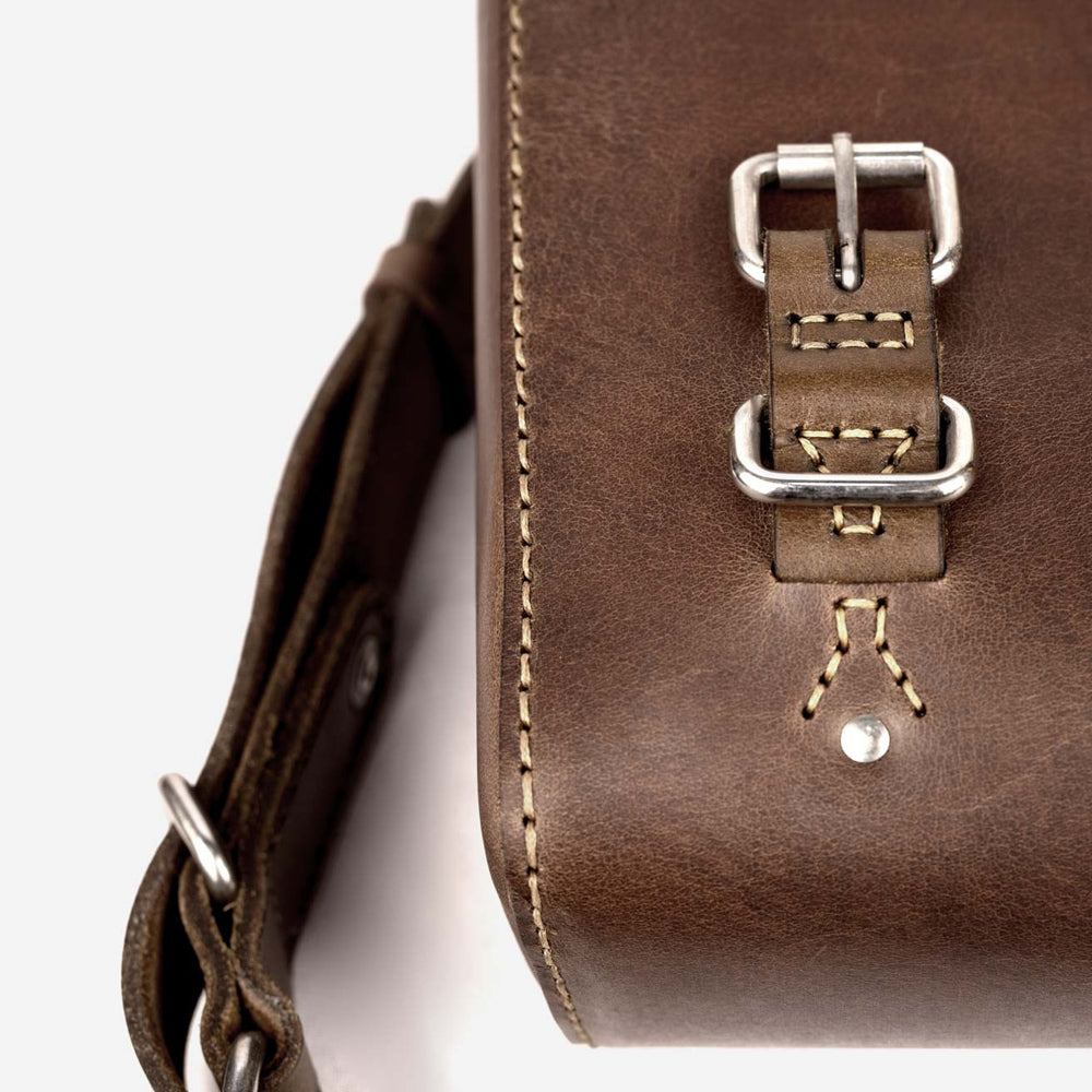 Loyal Workshop Brown Leather Goodstead Satchel