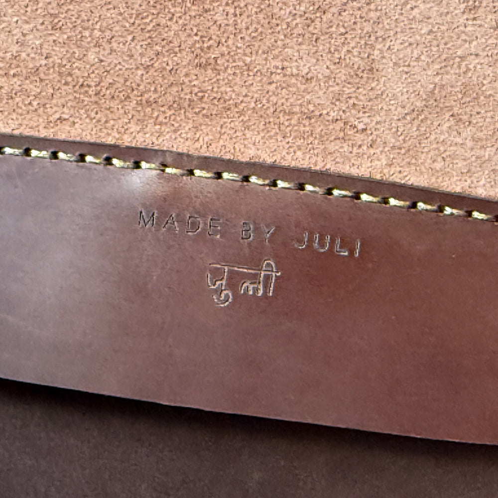 Loyal Workshop Brown Leather Goodstead Satchel