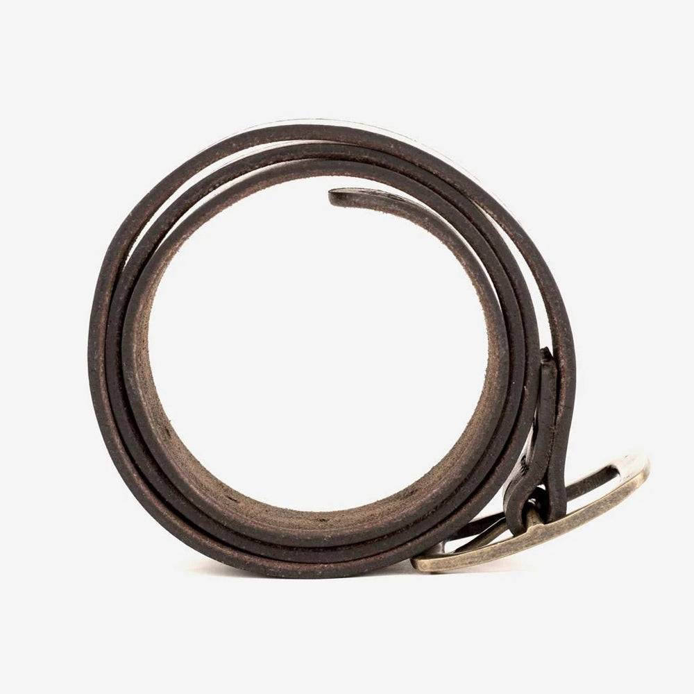 Loyal Workshop The Ol' Faithful Black Leather Belt