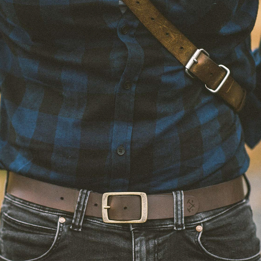 Loyal Workshop The Ol' Faithful Black Leather Belt