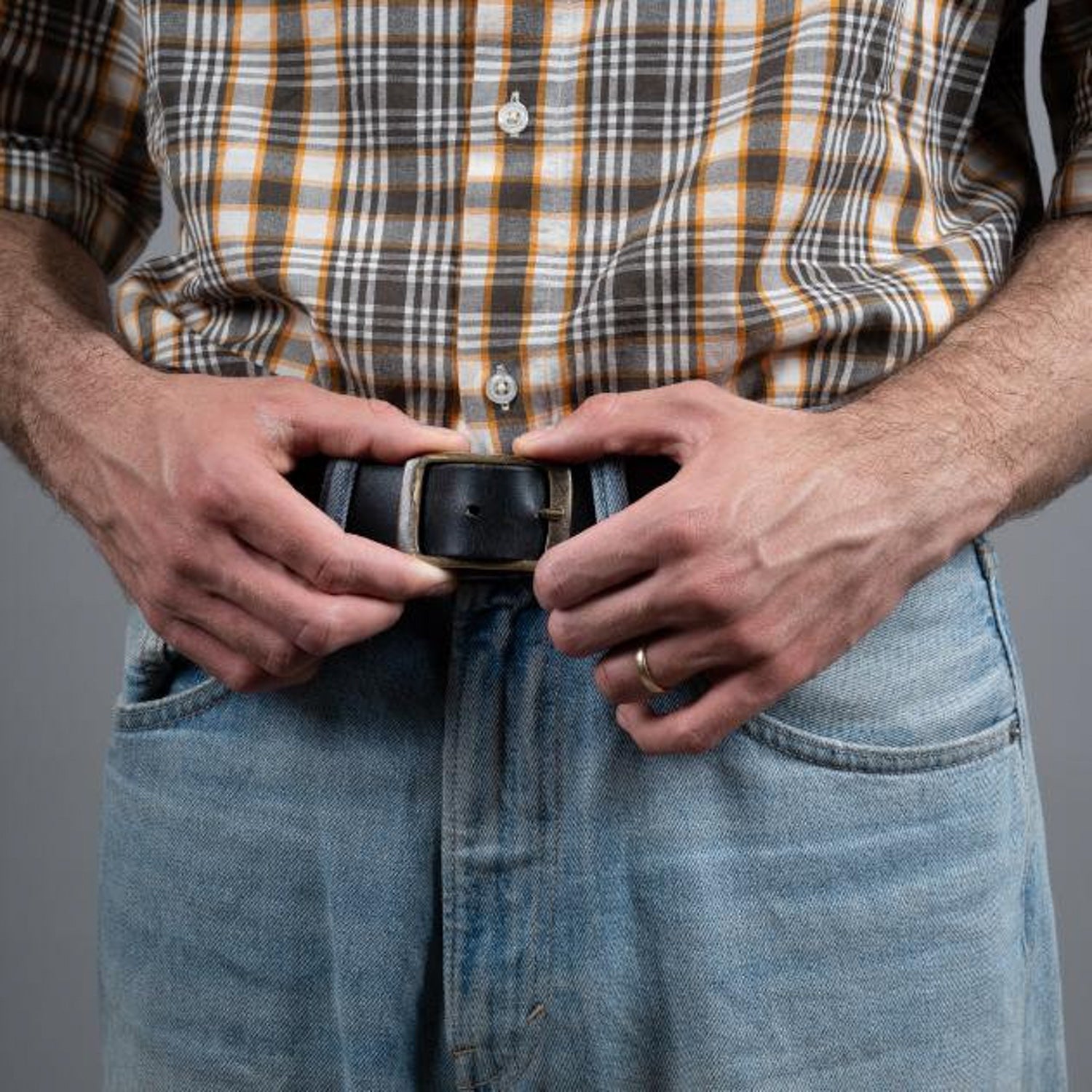 Loyal Workshop The Ol' Faithful Black Leather Belt