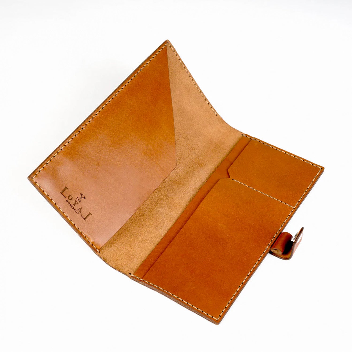 Loyal Workshop Cognac Leather Passport Cover