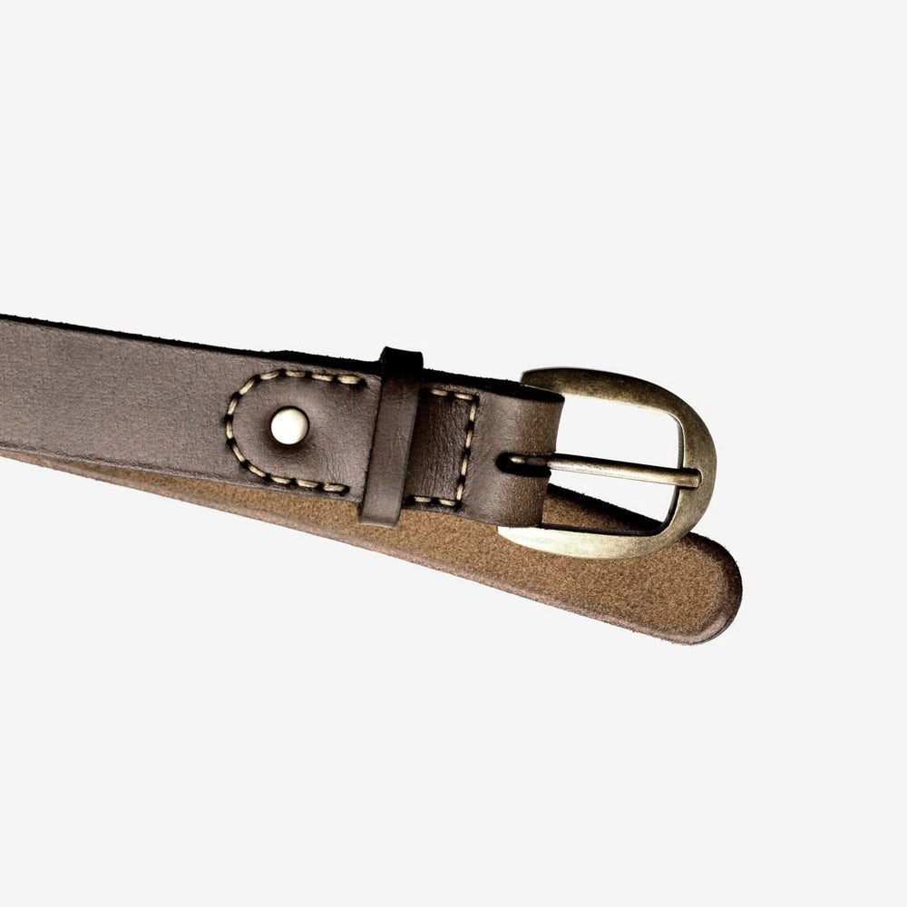 Loyal Workshop Sidekick Brown Leather Belt