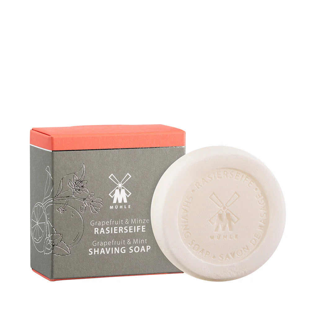 Muhle Grapefruit and mint Shaving soap