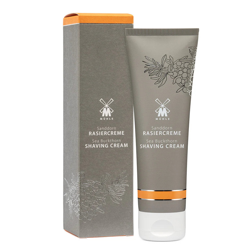 Muhle Sea Buckthorn shaving cream tube