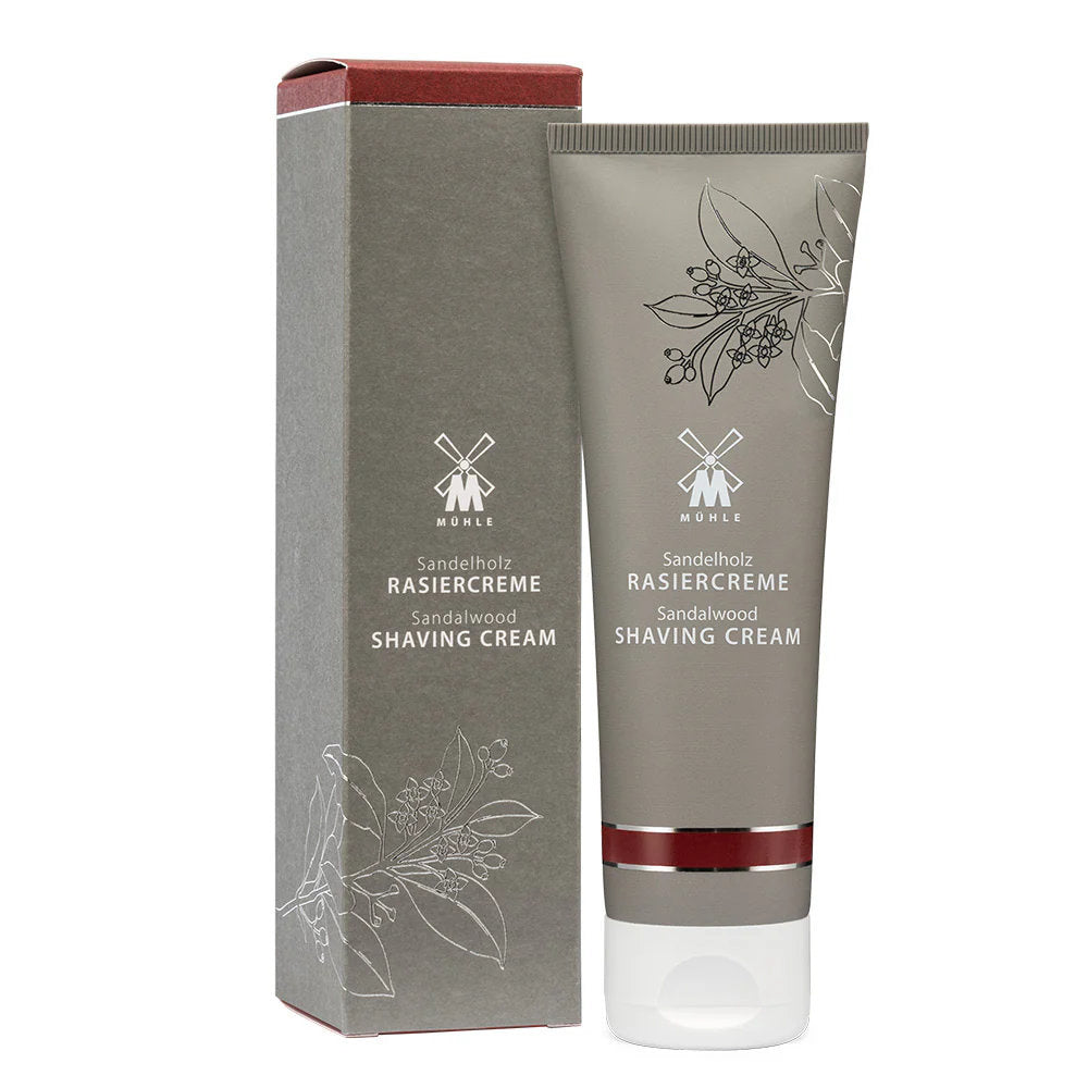 Mühle sandalwood shaving cream tube
