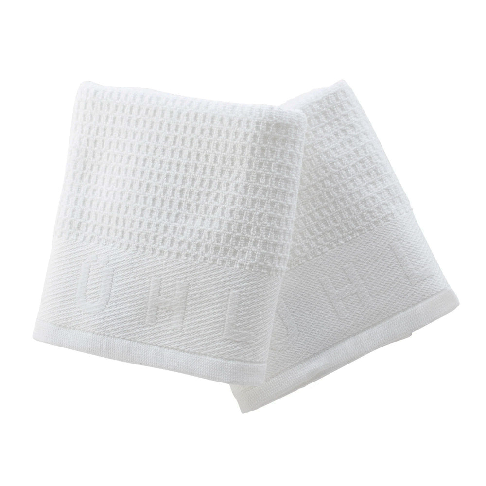 Mühle Waffle Pique Pure Cotton Shaving Towels