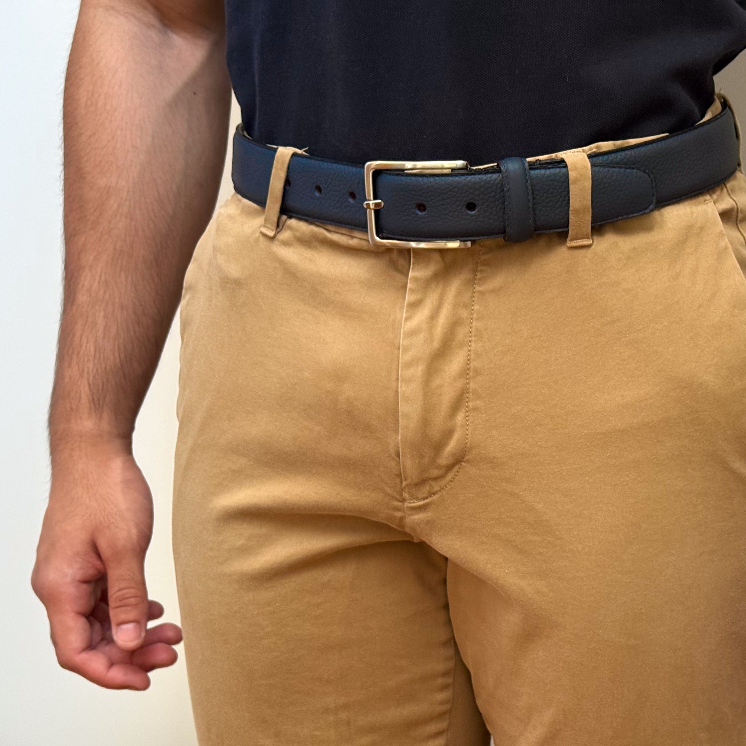 Parisian Crafted 1919 Lorne Belt in Navy Blue