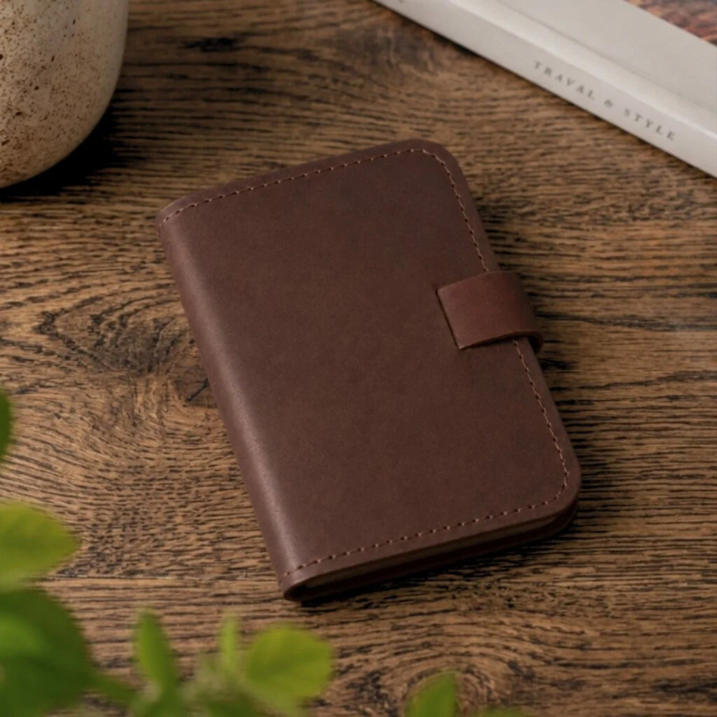 Parisian Crafted Pocket Sized Leather Journal