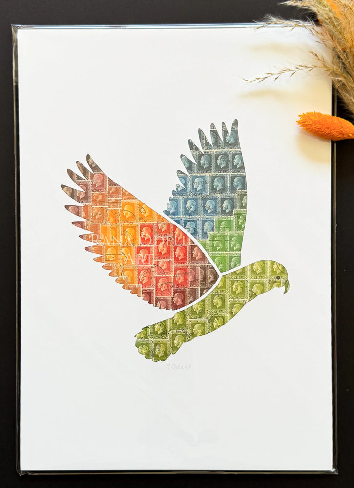 Rana Odell Art Kea A4 Print