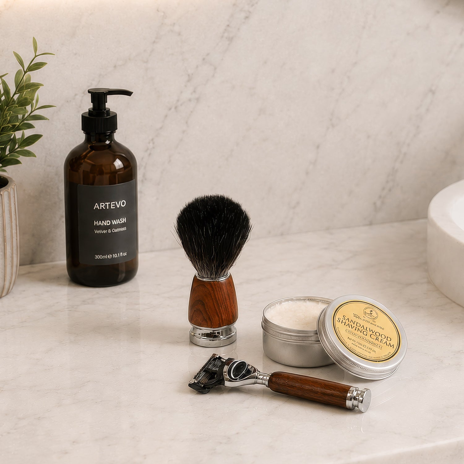 Taylor Sandalwood Shaving Cream - Travel Size