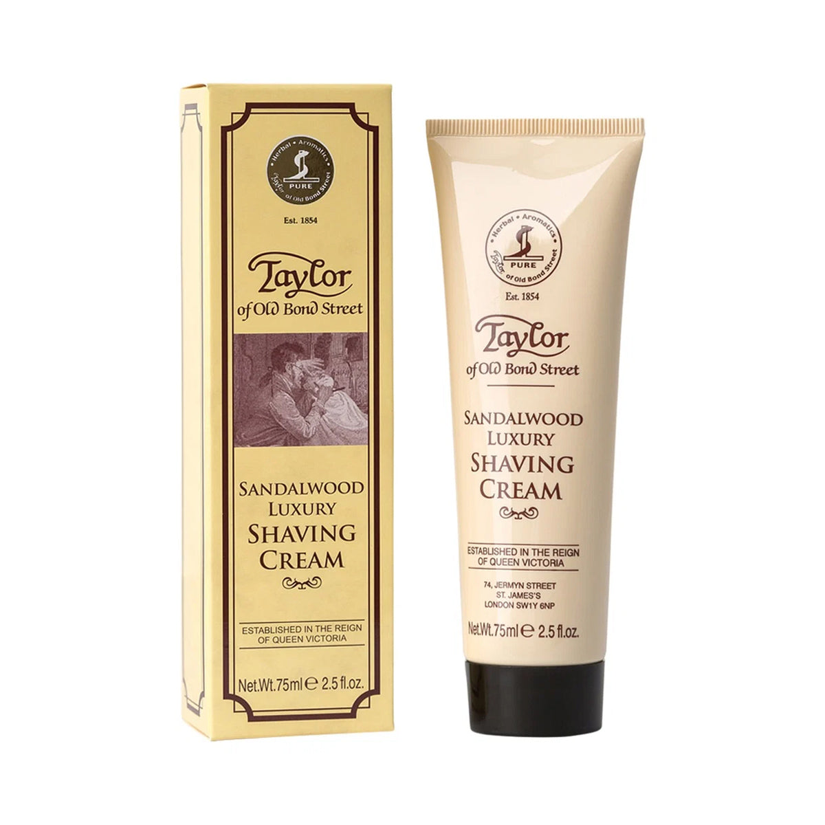 Taylor of Old Bond St Sandalwood Shaving Cream Tube