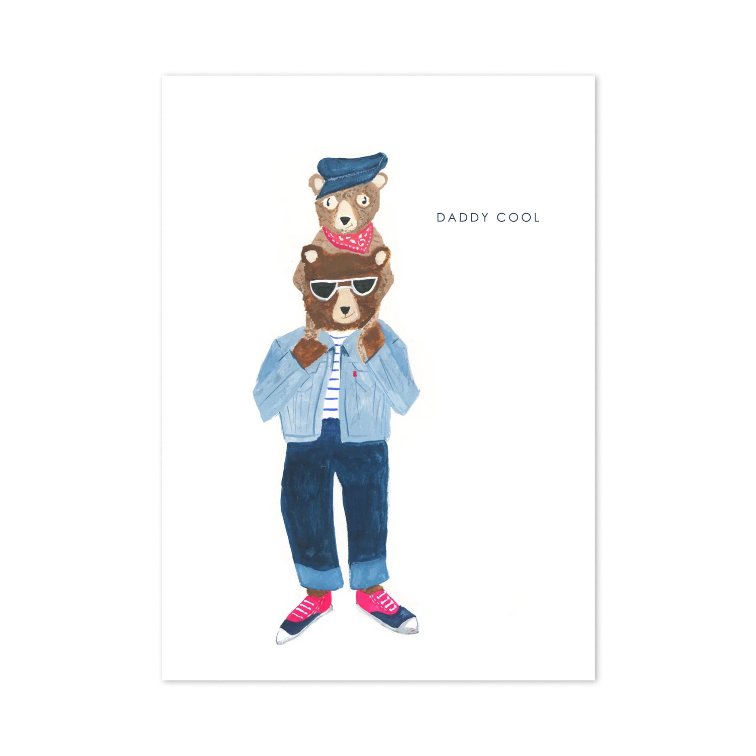 Daddy Cool Greeting Card