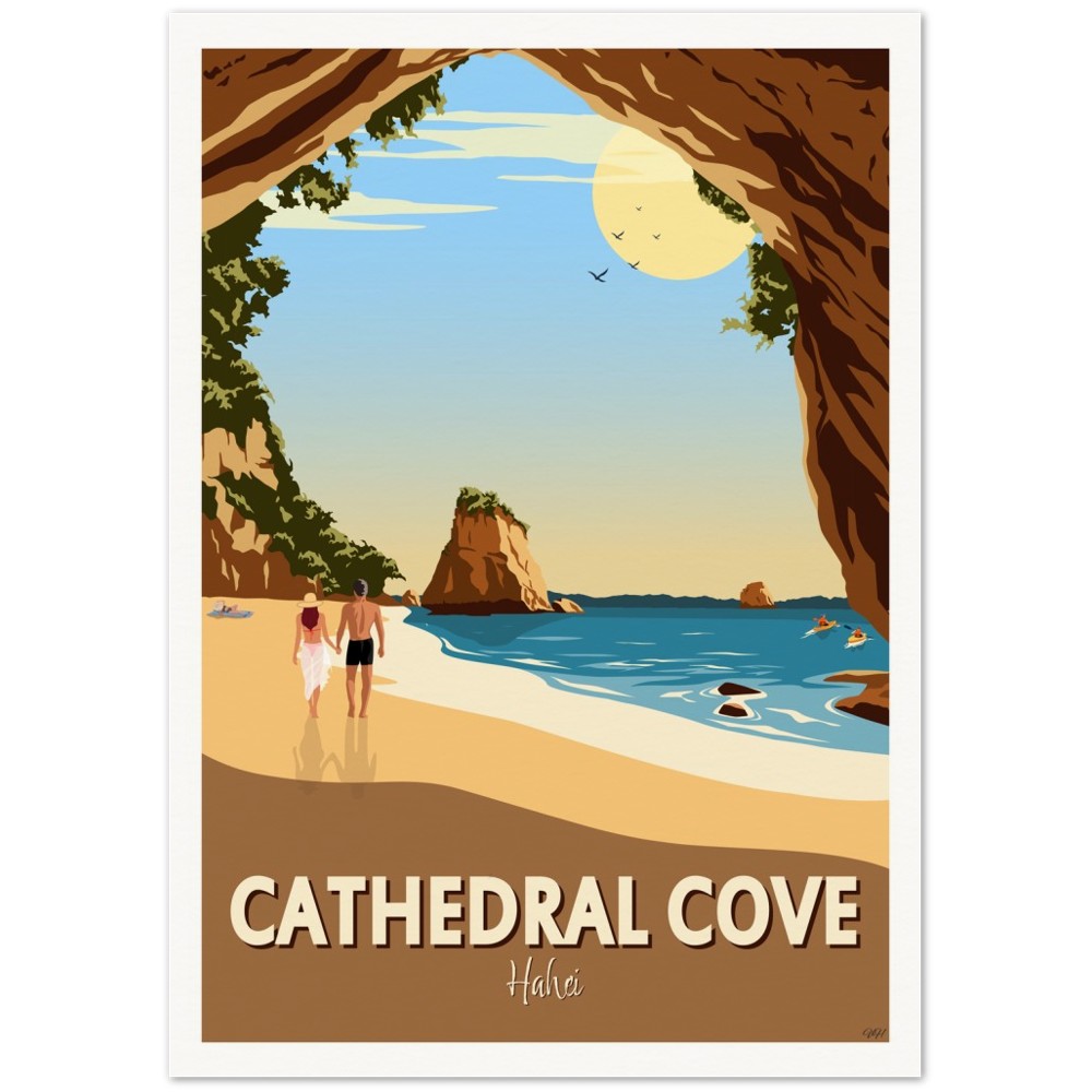 Cathedral Cove in the Coromandel, New Zealand - Tiffany Consumi - Viva Home