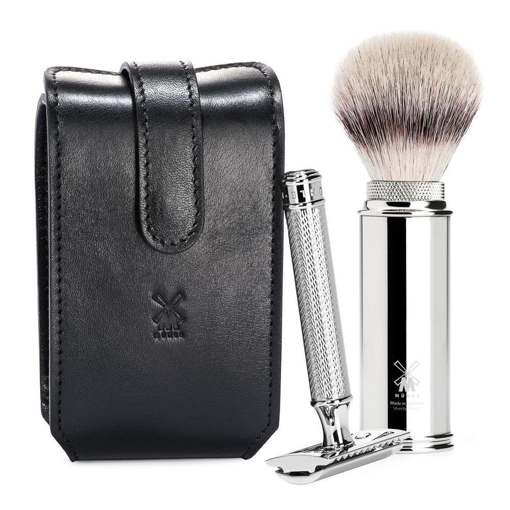 Muhle safety razor travel shave kit
