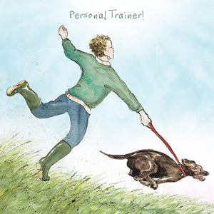 ArtBeat Personal Trainer Birthday Card