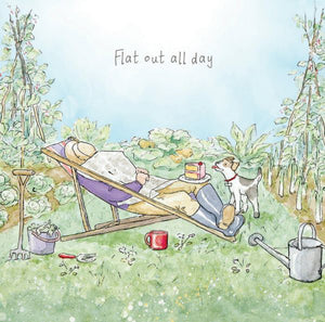 ArtBeat Flat Out All Day Birthday Card