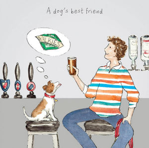 ArtBeat Dog's Best Friend Birthday Card