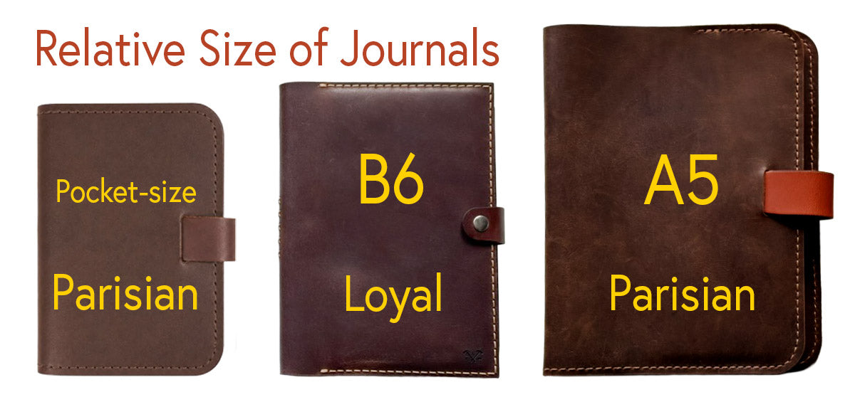 Parisian Crafted A5 Leather Journal With Whakarare Motif