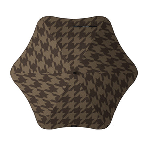 brown checkered umbrella - blunt cocoa 