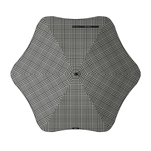 checkered umbrella - blunt hounds tooth 